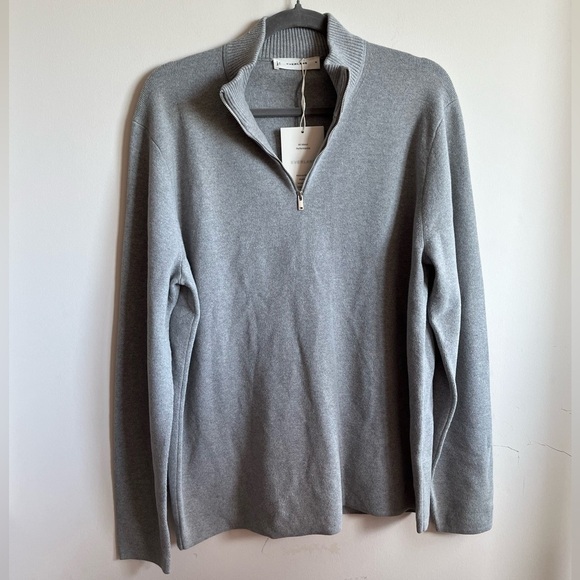 NWT Everlane The No-Sweat Quarter-Zip (Sz M) - Picture 13 of 16